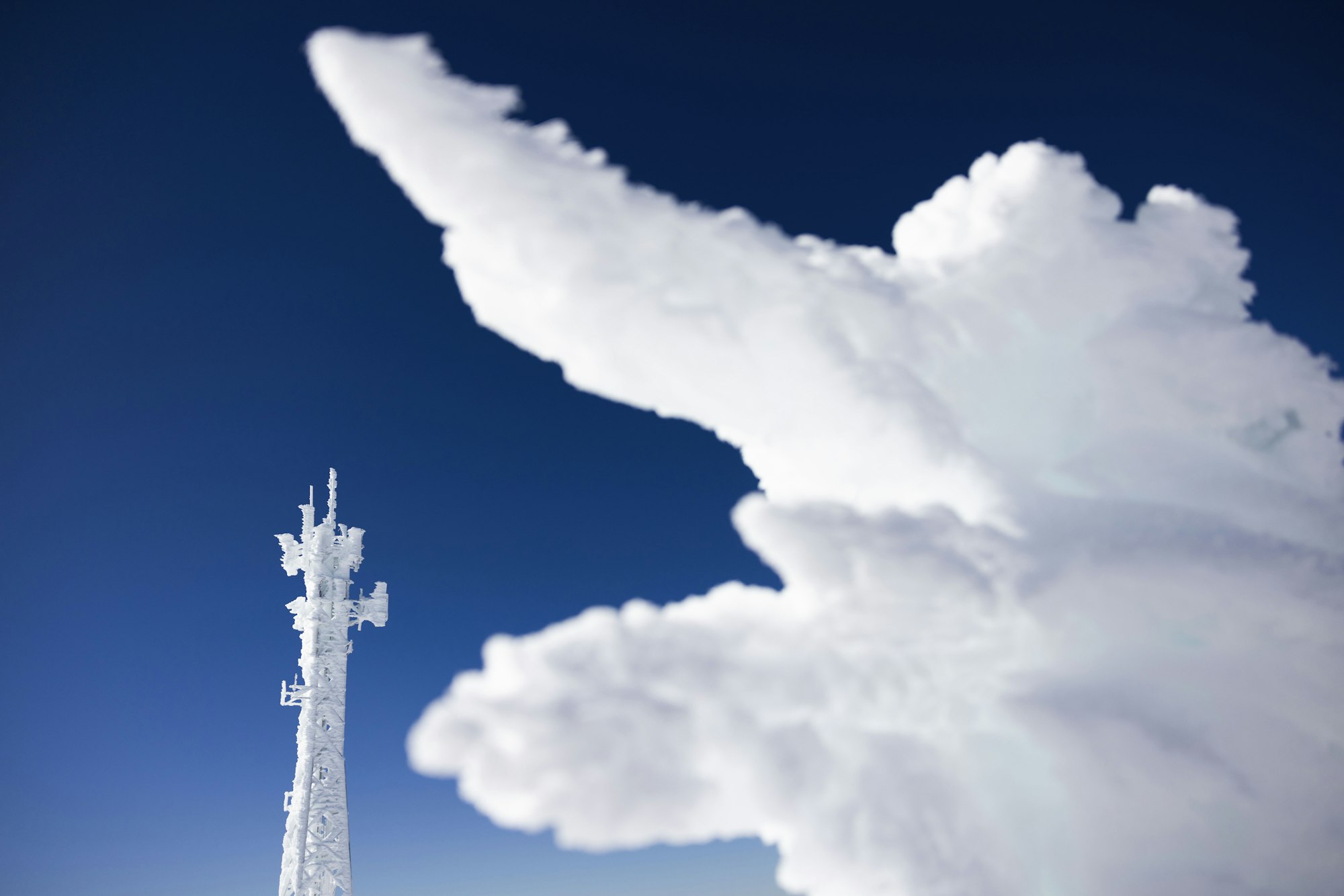 Snow crystaled metal structure