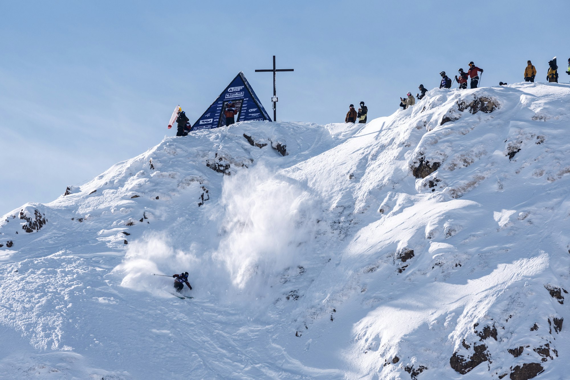 Freeride World Tour starting gate