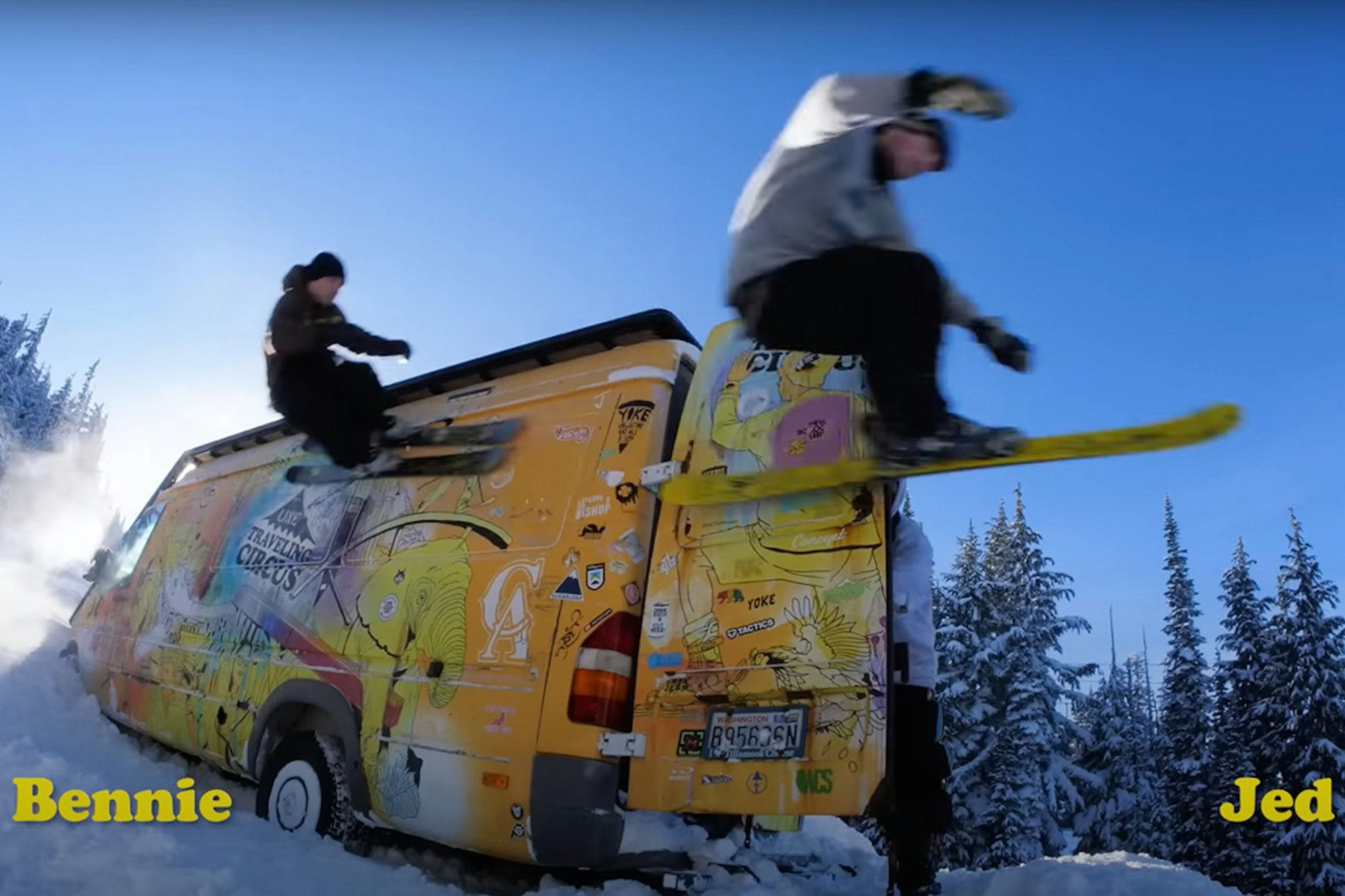 GET BACK IN THE VAN: Line Traveling Circus caps off season 15 with a familiar throwback