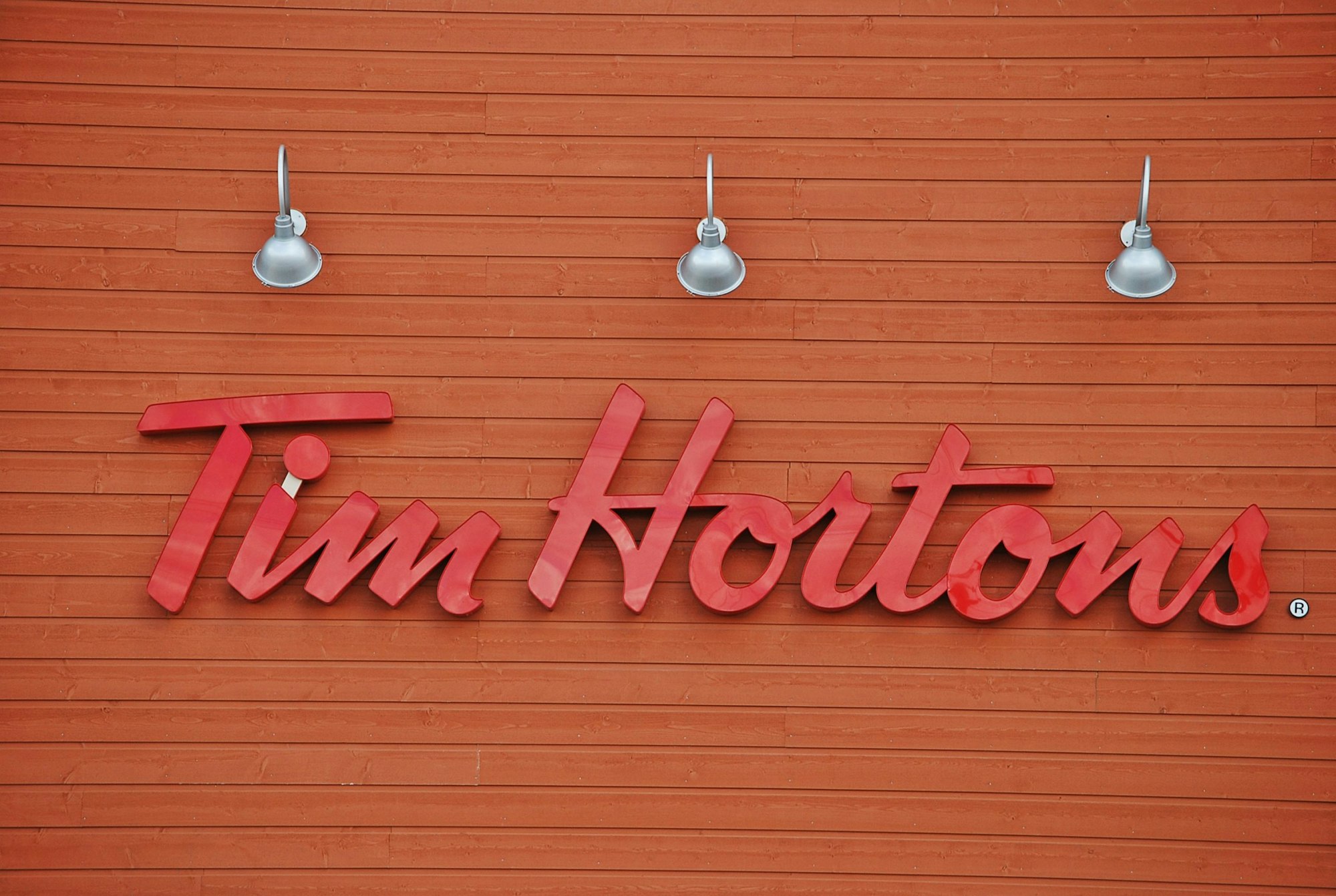 Tim Horton's sign