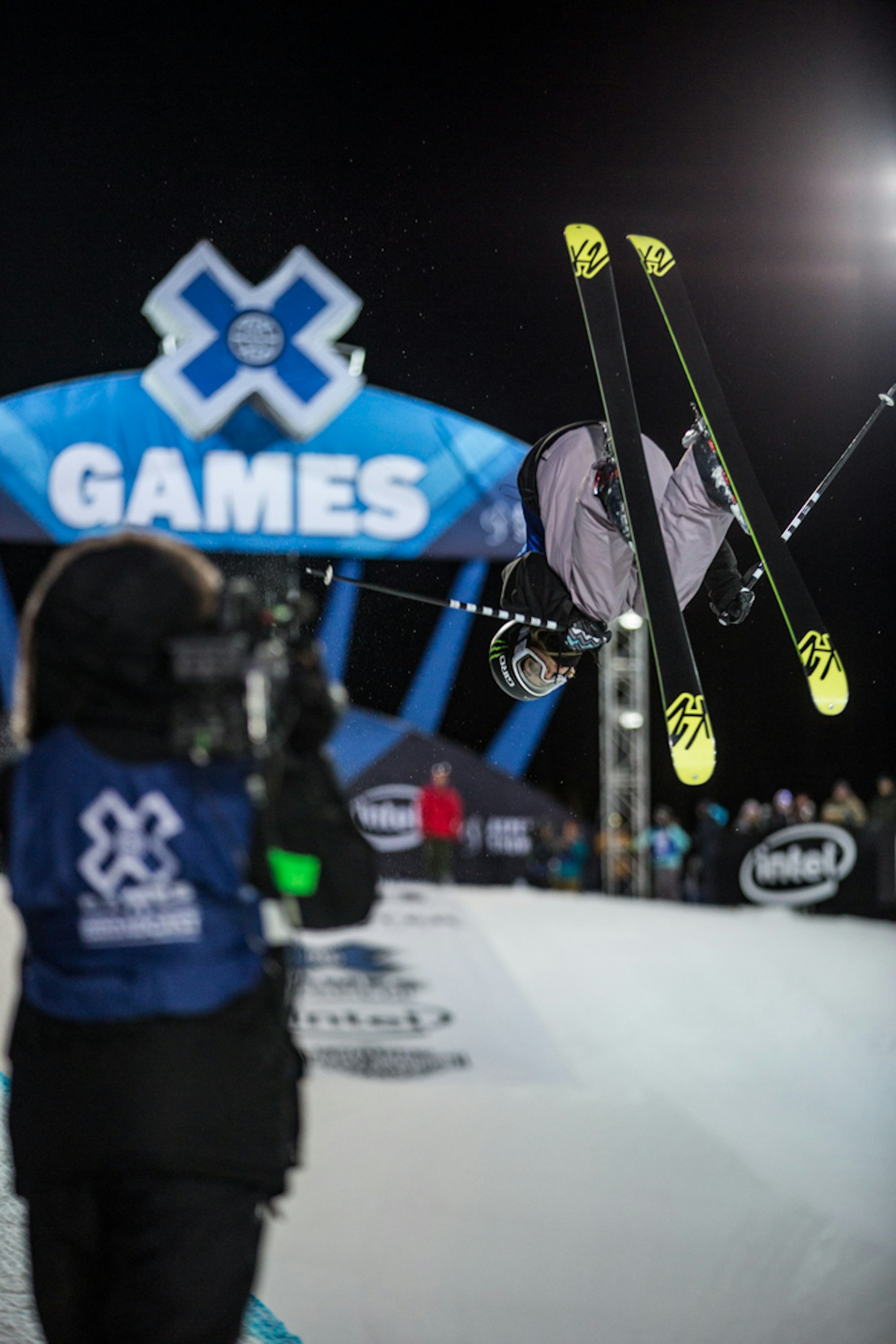 Skier at X Games Aspen