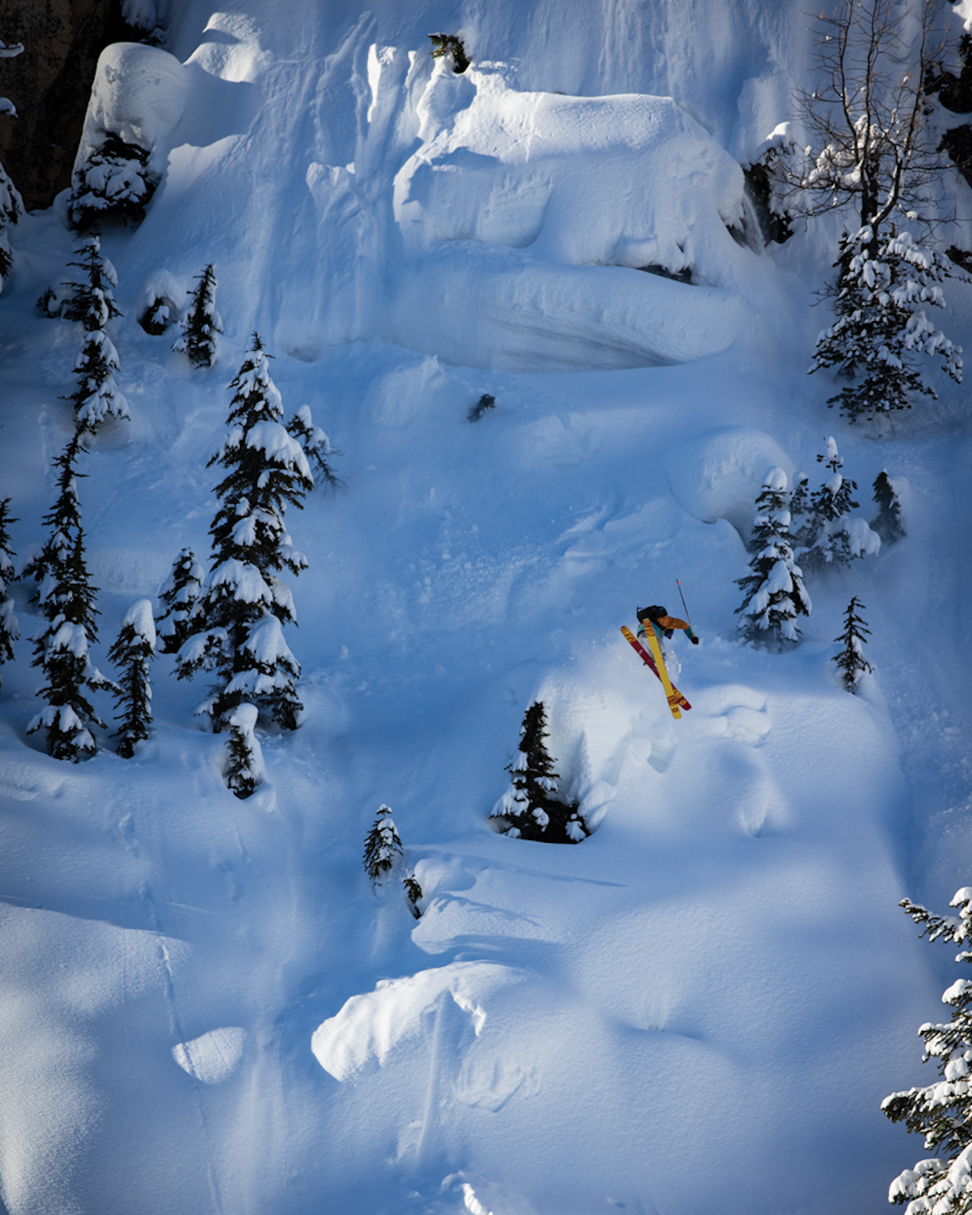 Skier Colter Hinchliffe for TGR