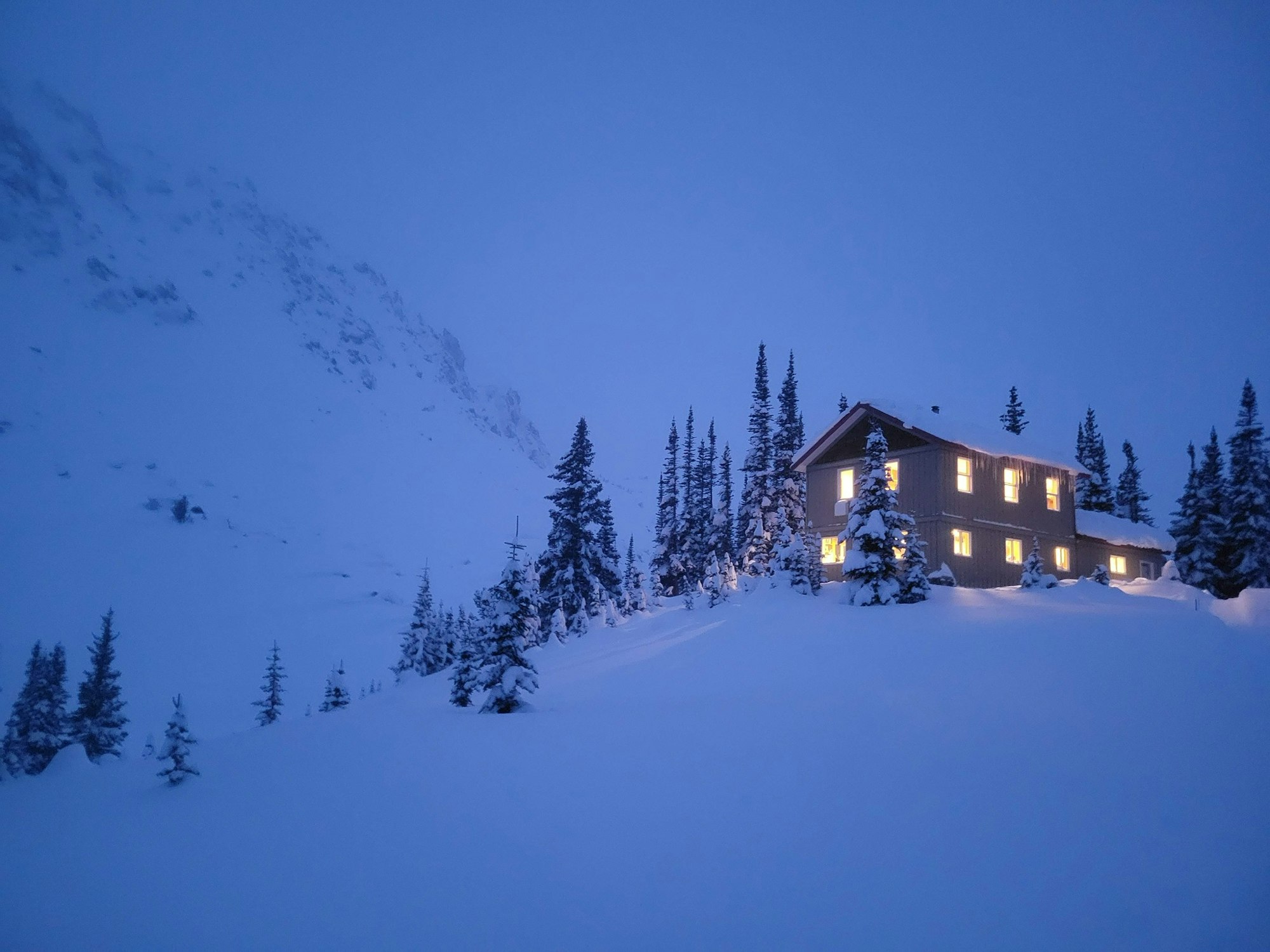 Meadow Lodge in the Selkirk Mountain Range