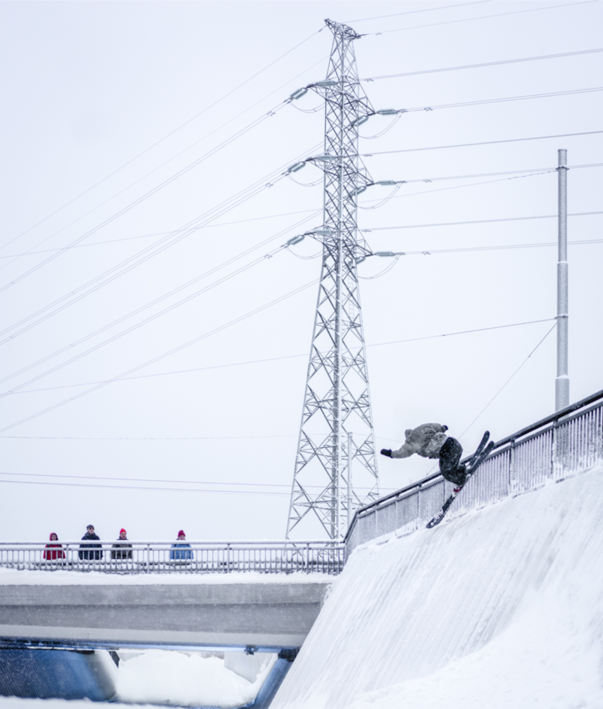 Skier Laura Kvari in Helsinki, FIN