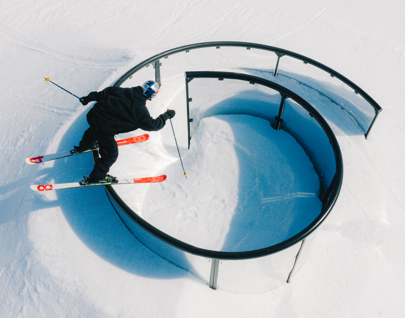 Skier Jesper Tjader in Are, SWE