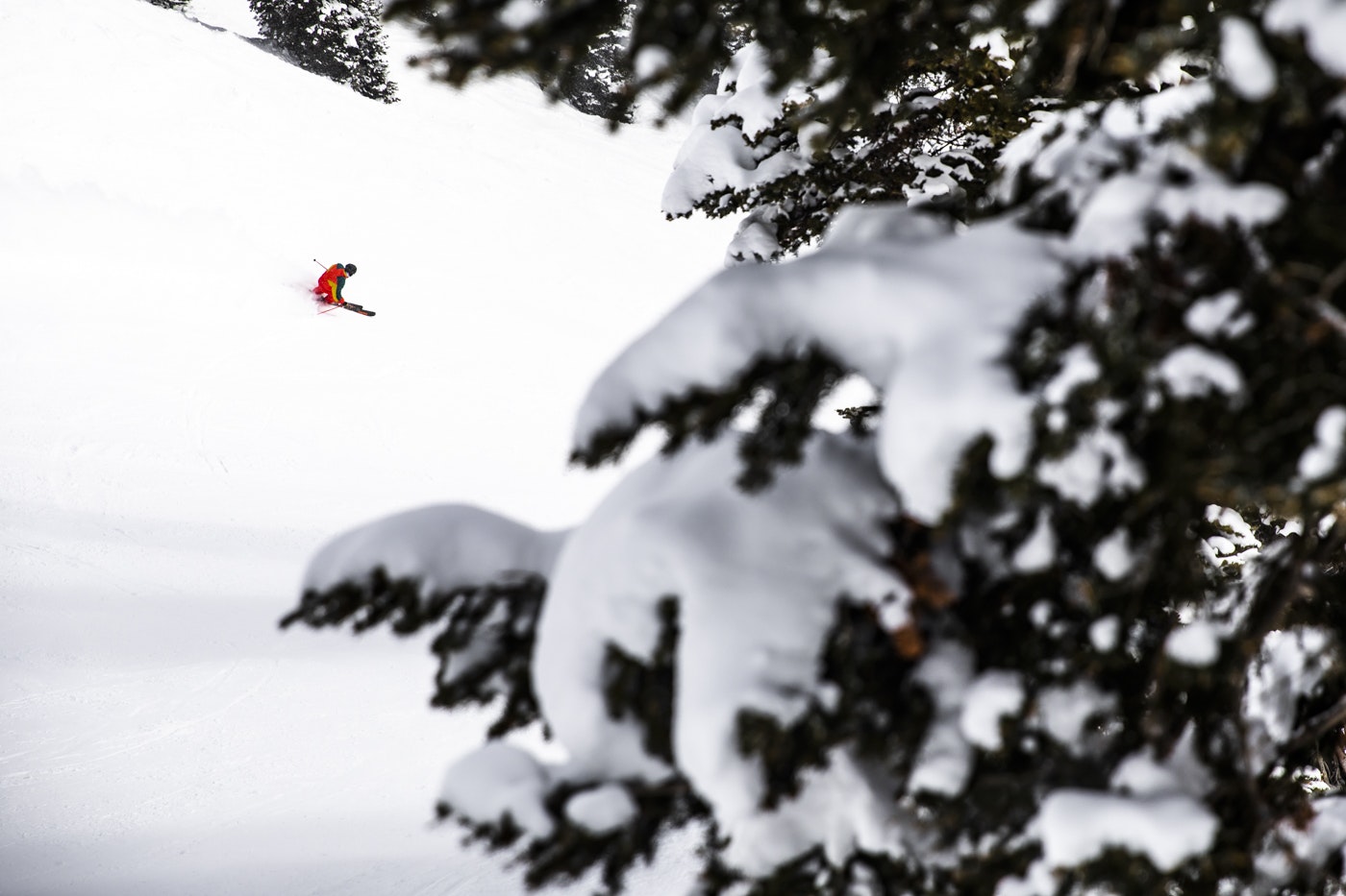 Skier at Jackson Hole Mountain Resort