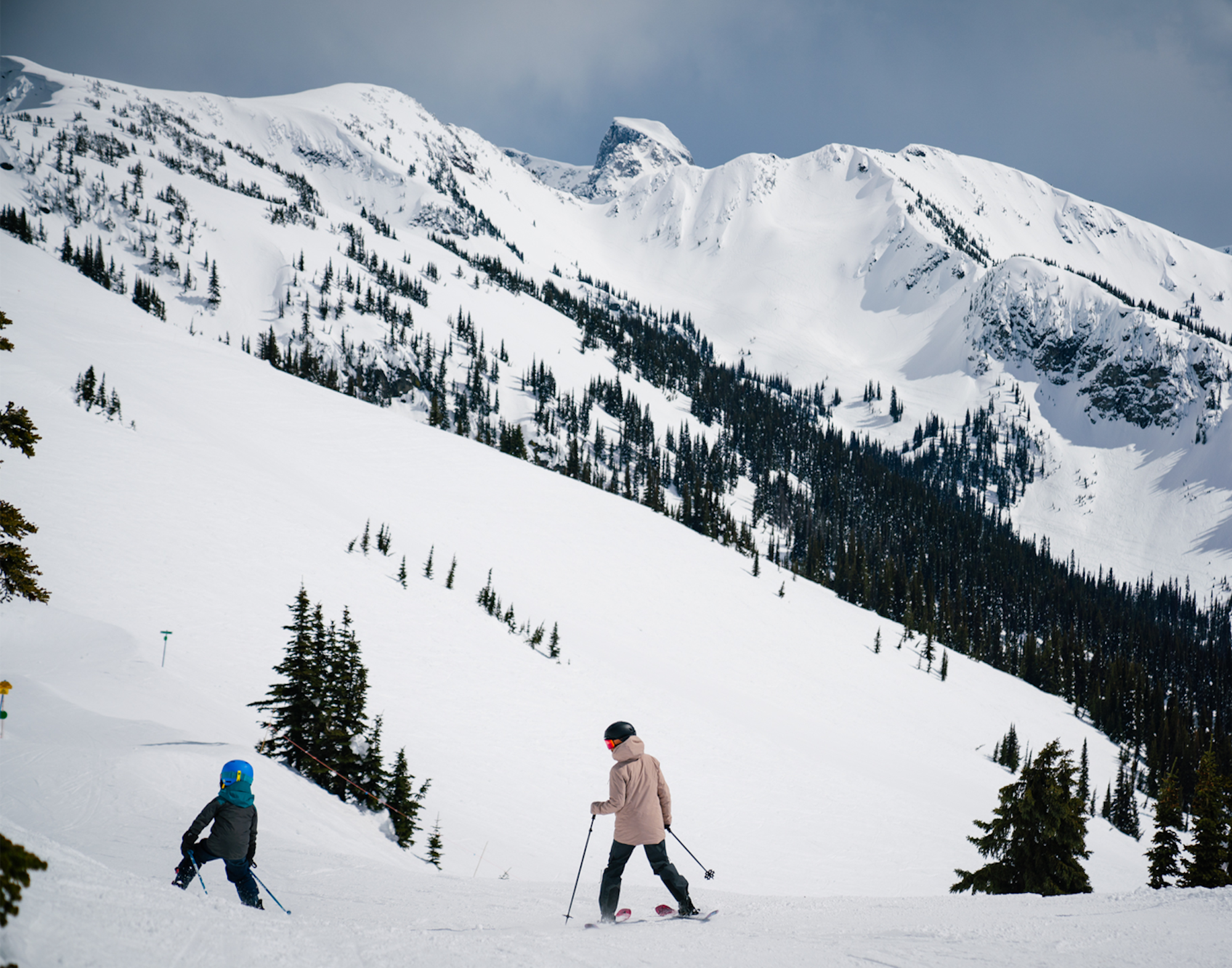 Skiing in British Columbia