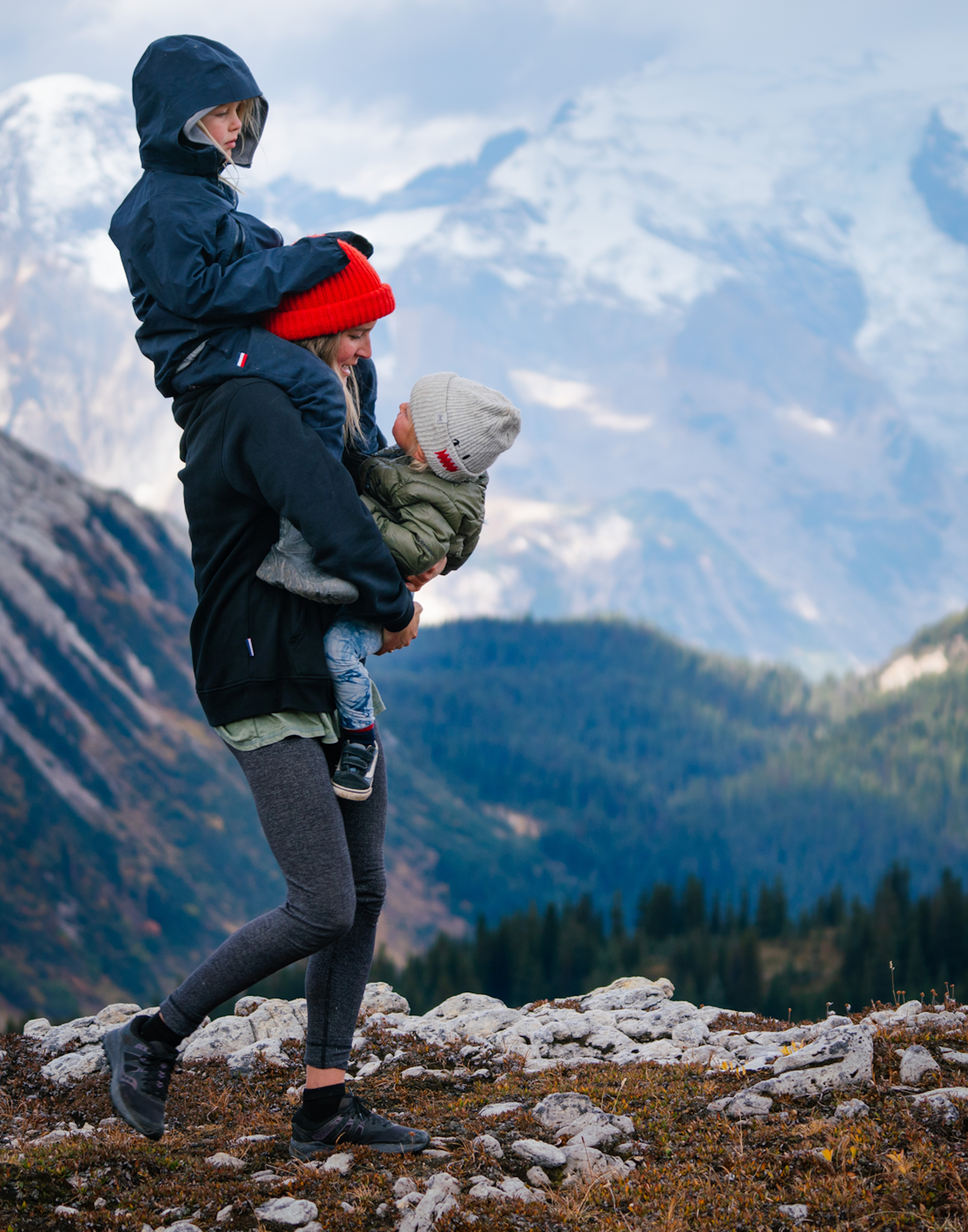 Izzy Lynch and her children
