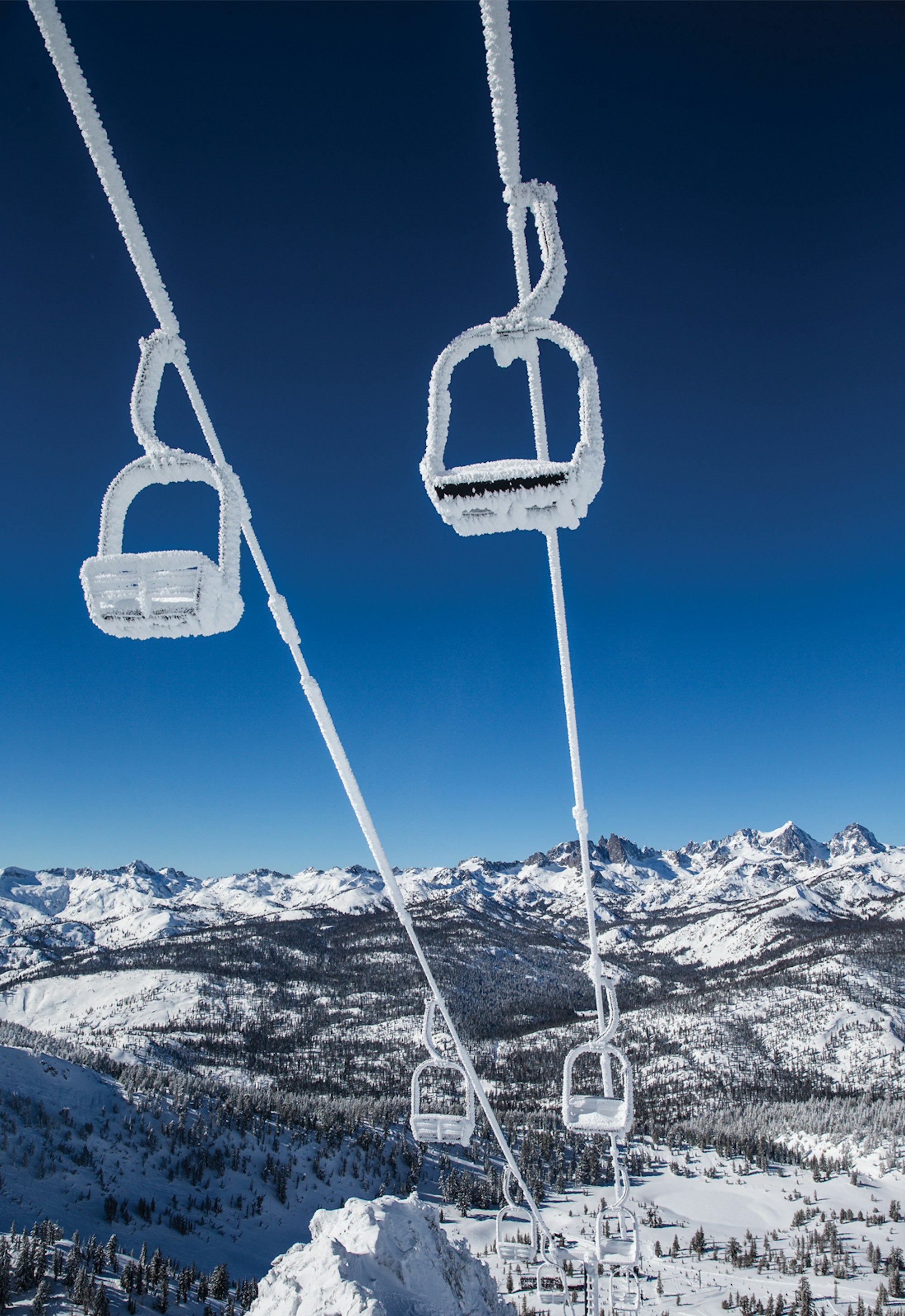 Lift at Mammoth Mountain, CA