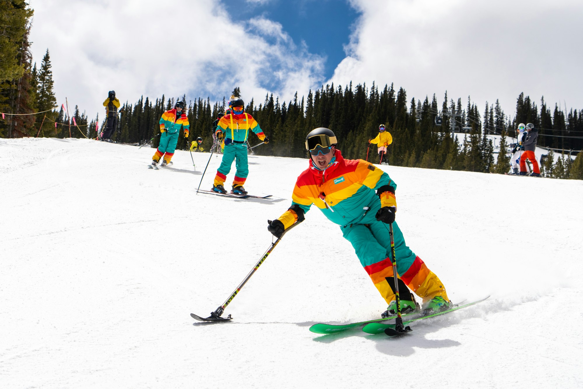 The seventh-annual High Fives Foundation Retro Shred-a-thon lands at Winter Park on April 16