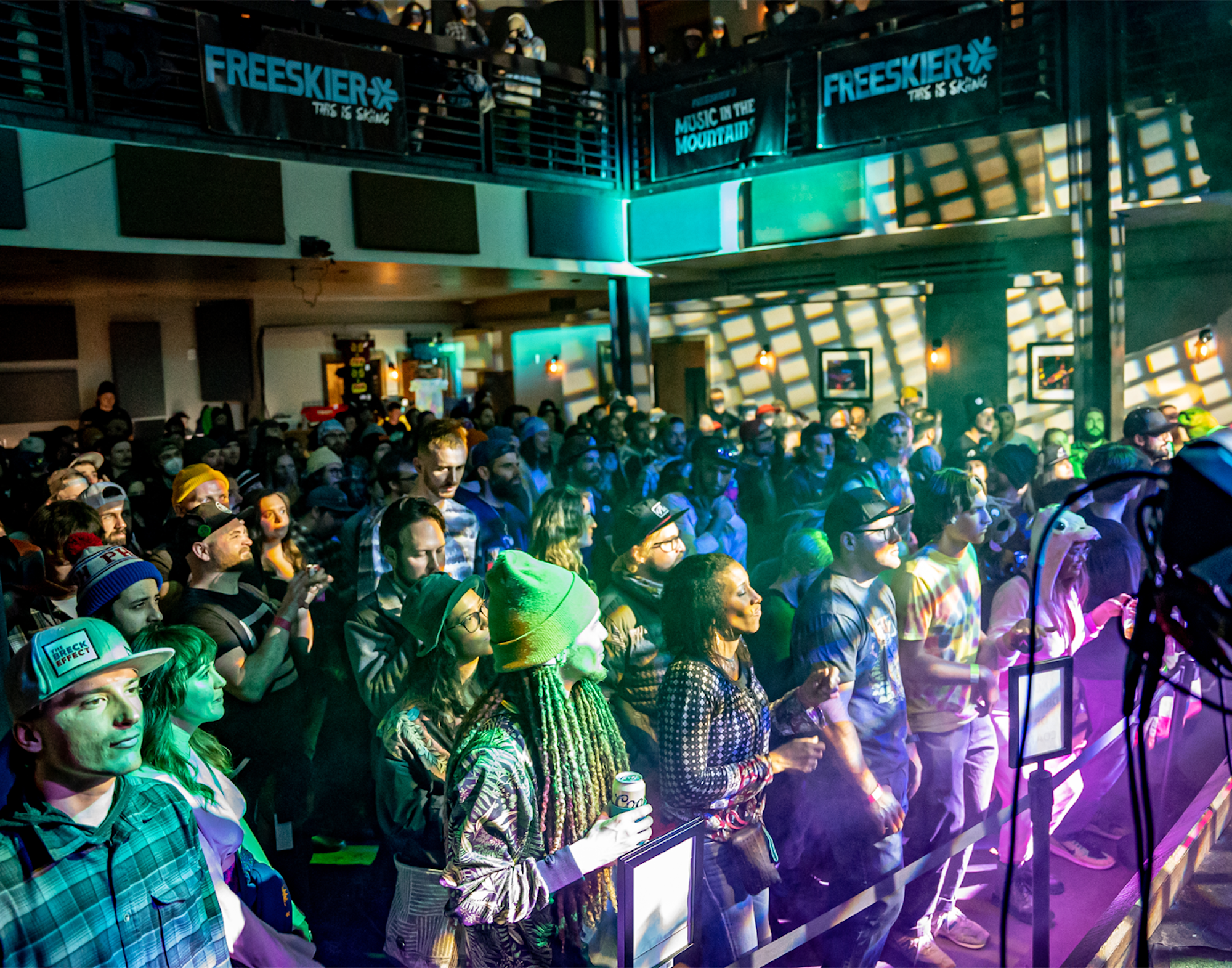 Snow fell, the stoke rose—FREESKIER’s Music in the Mountains stop in Frisco brought funk, gear giveaways and a face-melting set from Dopapod.