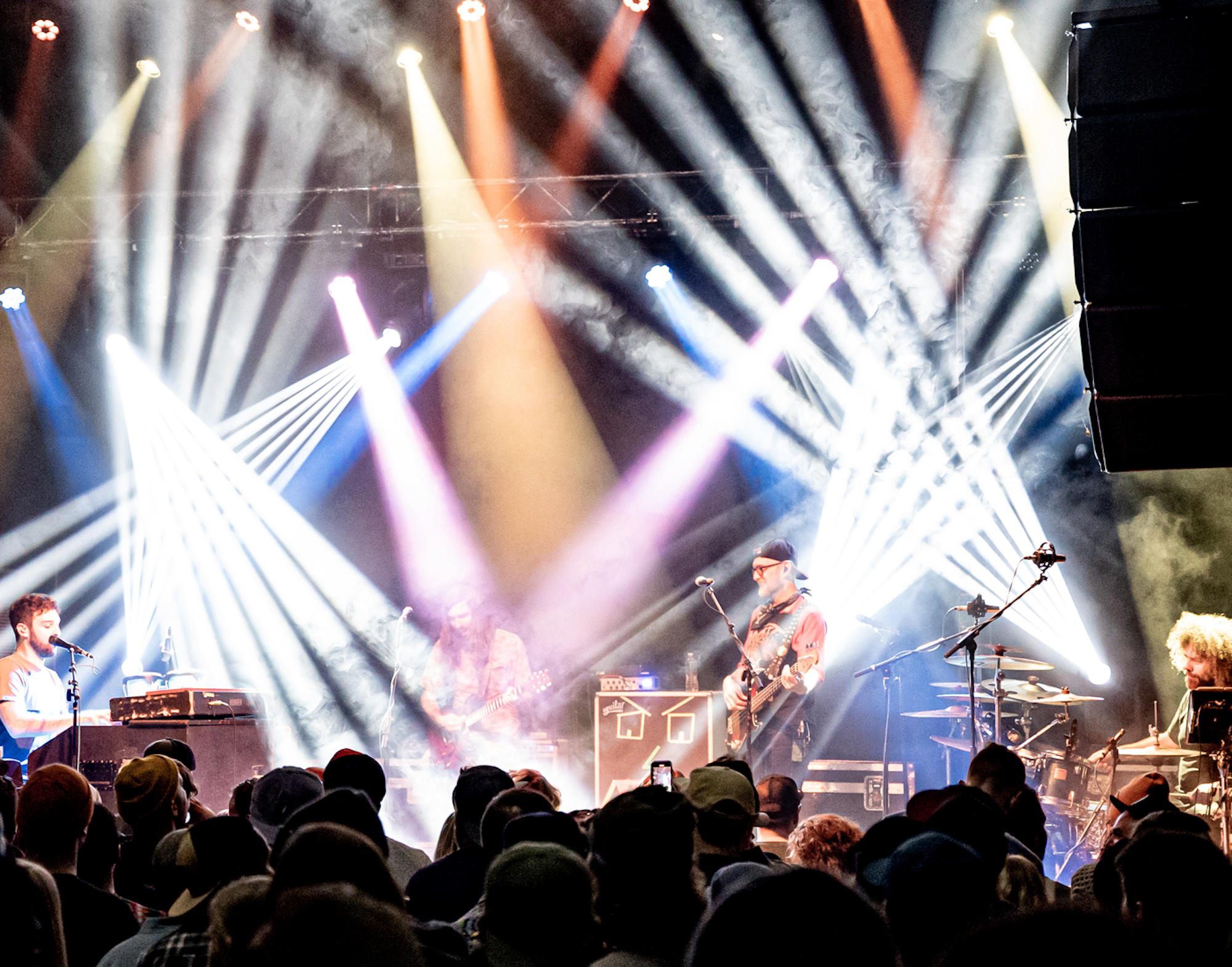 Snow fell, the stoke rose—FREESKIER’s Music in the Mountains stop in Frisco brought funk, gear giveaways and a face-melting set from Dopapod.