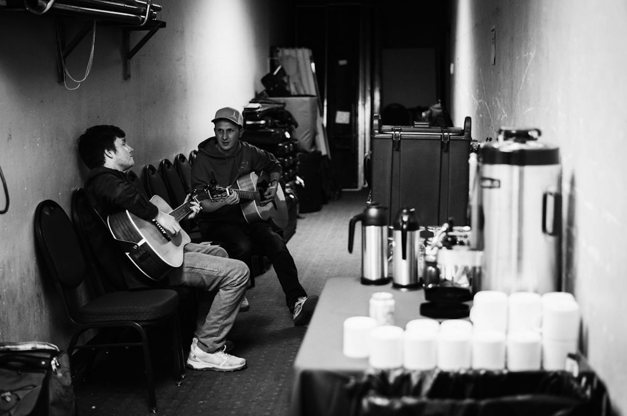 Musicians at WinterWonderGrass