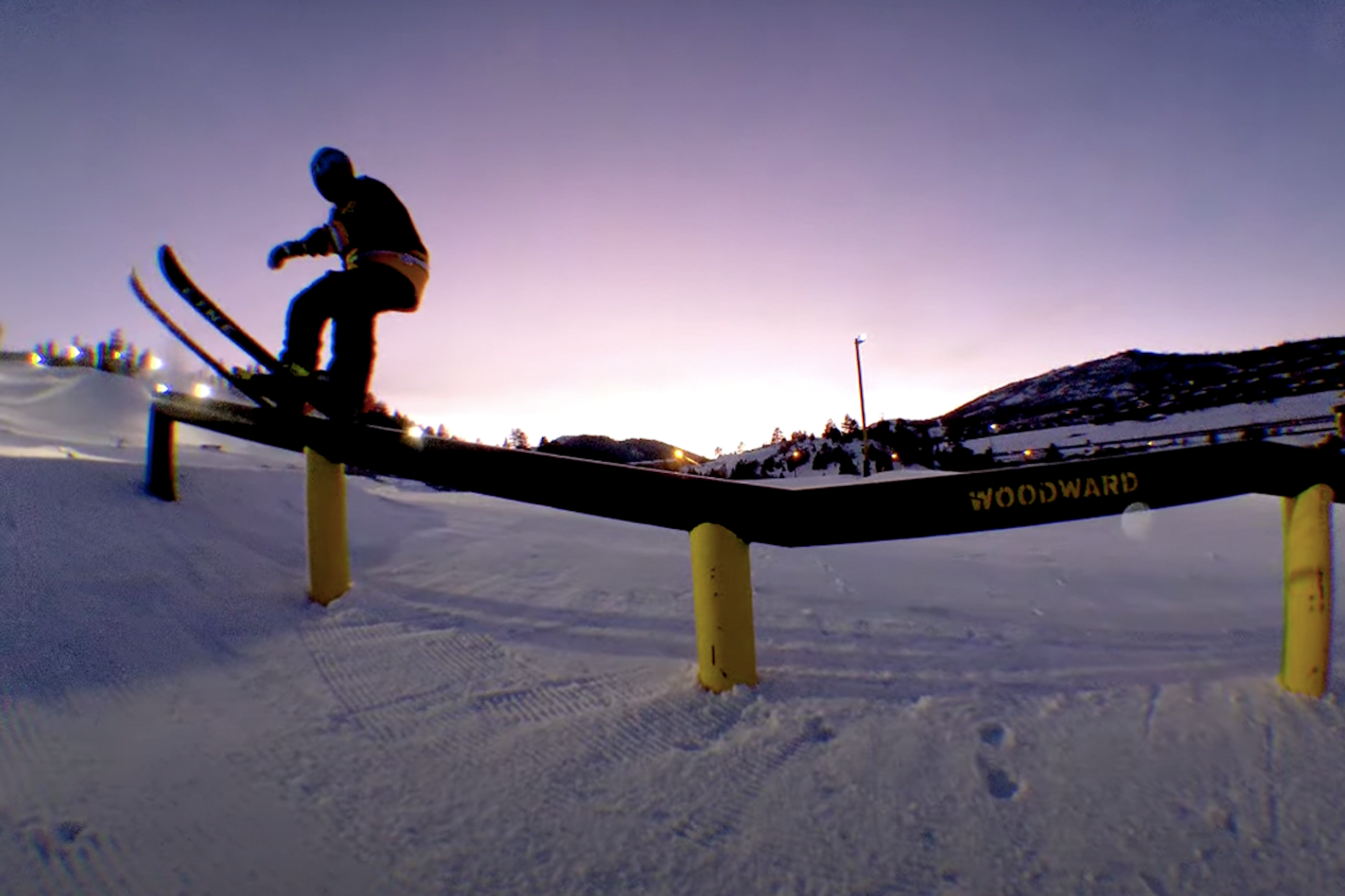 THE LINE UP – Line Skis rallies the crew to burn a few hot laps at Woodward & Brighton