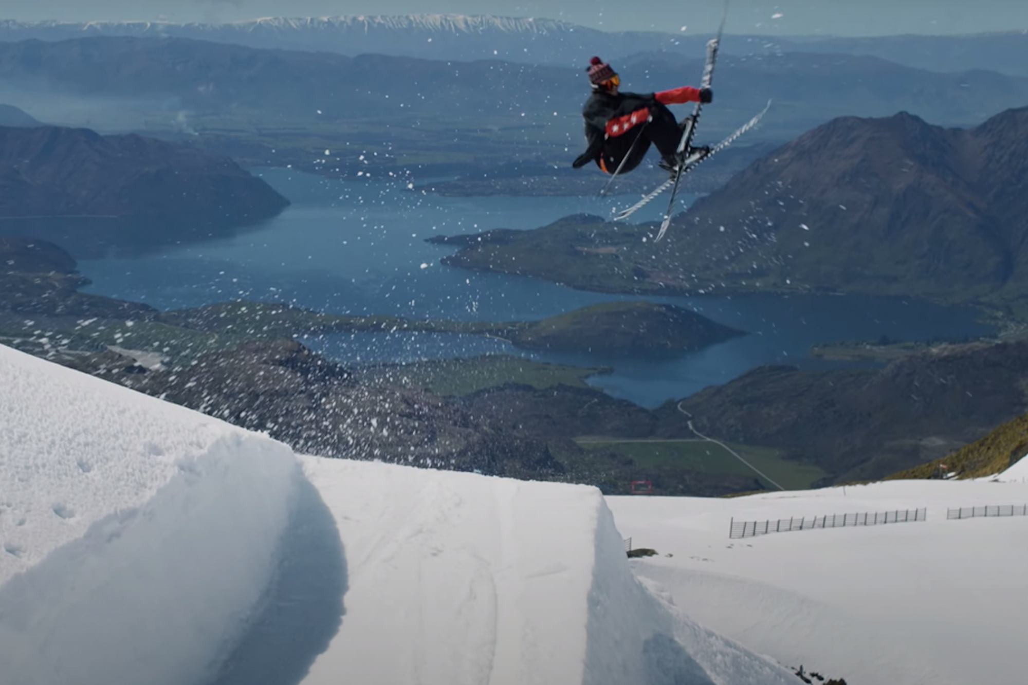 'White Noise' – Finn Bilous and Quiksilver drown out the distraction in the spring skiing heaven of Treble Cone, New Zealand