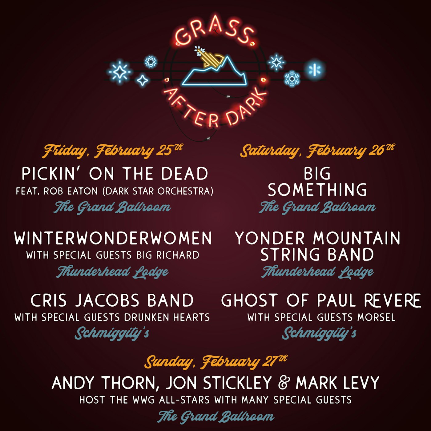 Winter Wonder Grass poster