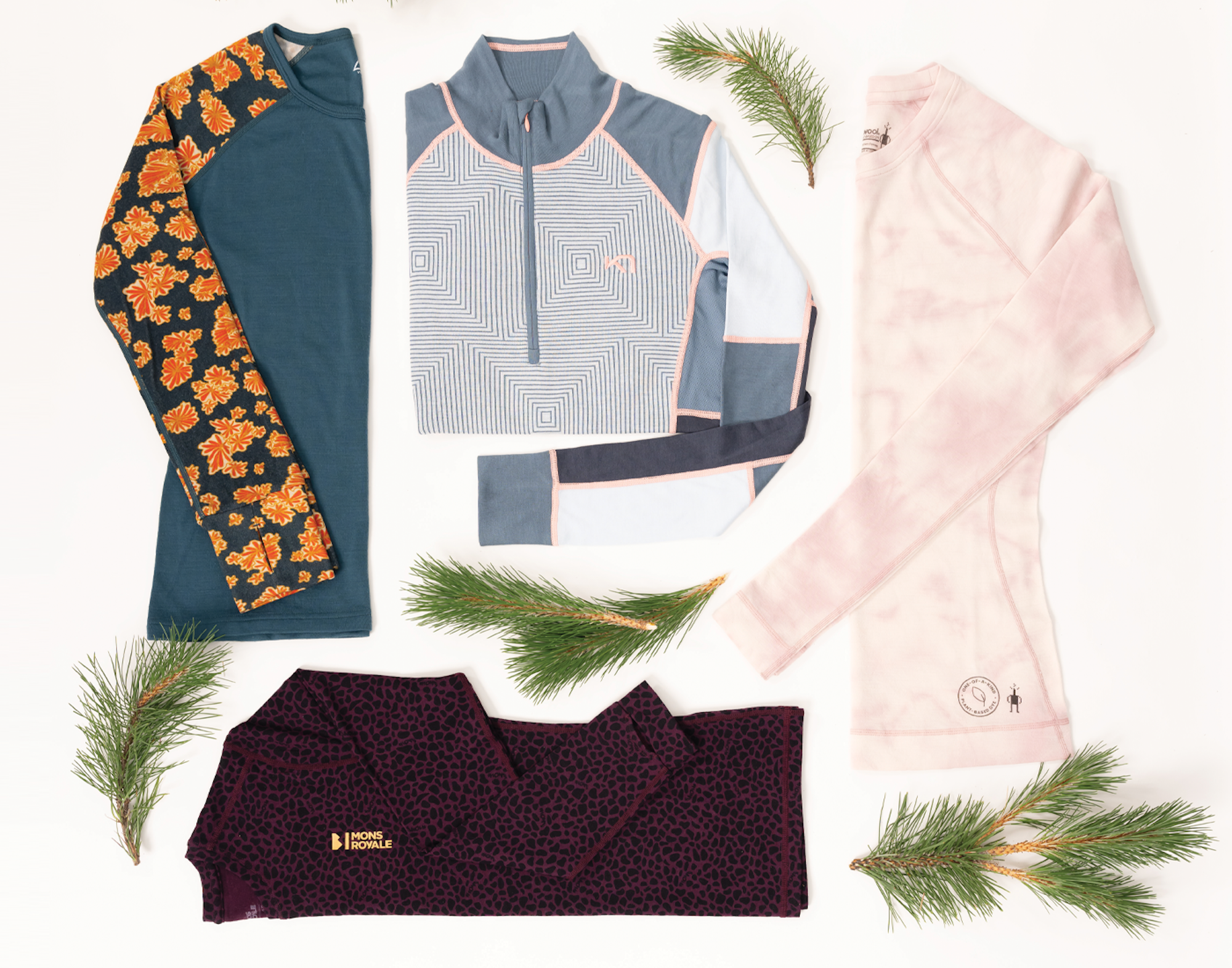 Wild Rye ski base layers