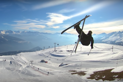 [Must Watch] Candide Thovex takes Crans-Montana by storm