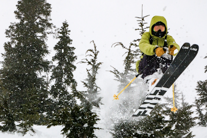 ASPECT: The Line Skis team hits Mt. Baker for a freeride frenzy feat. Hopfinger, Strenio & Merrill