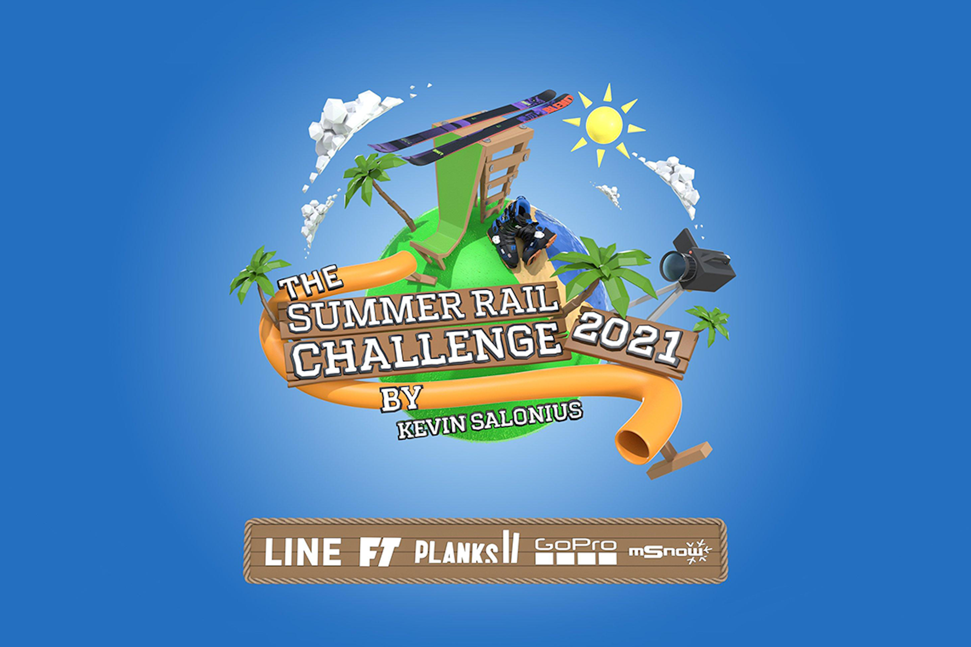 Submit your entry for the LINE Skis Summer Rail Challenge 2021