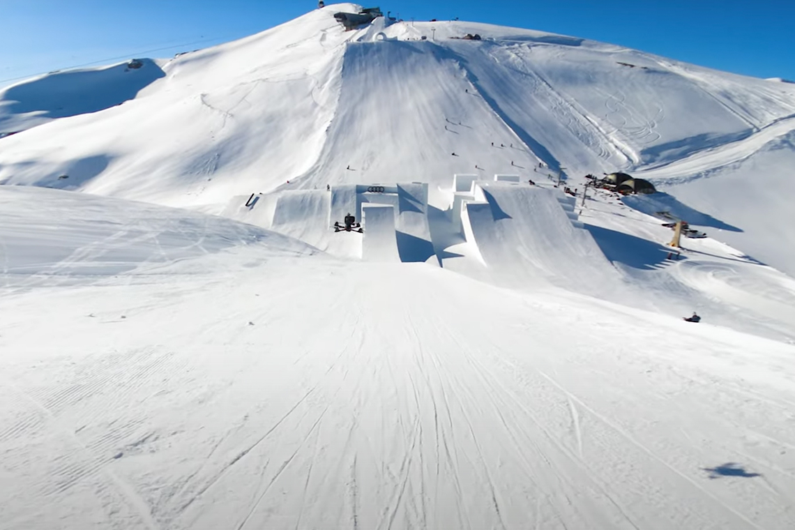 Jesper Tjäder showcases his wildest Audi Nines tricks