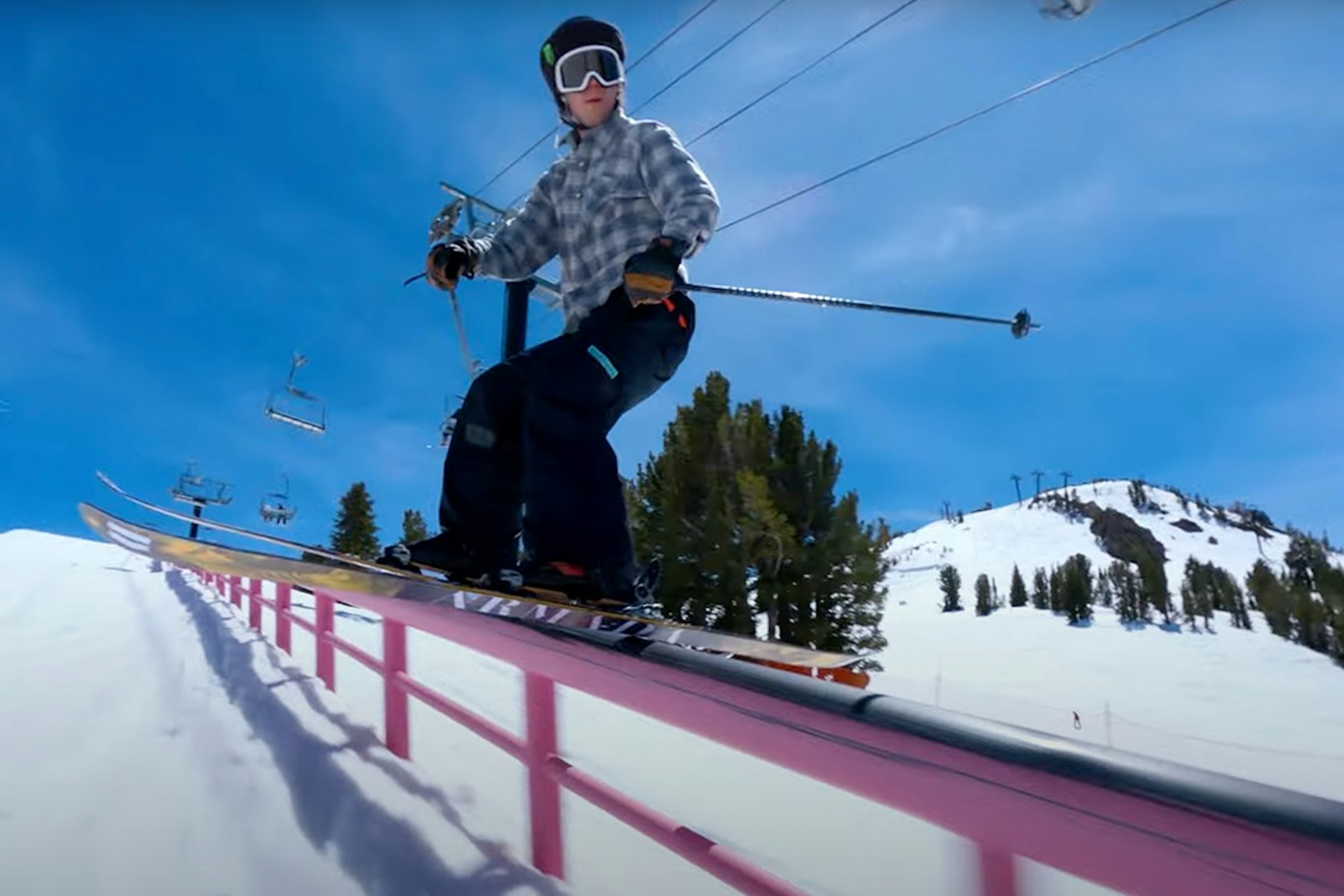 Watch Quinn Wolferman tear up the Mammoth Unbound park
