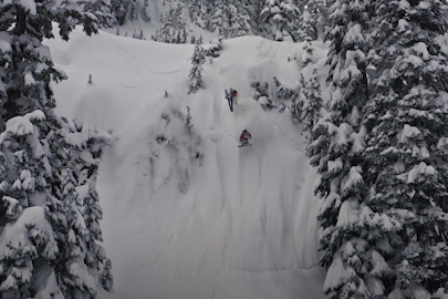Arc'teryx and Sam Kuch bend the rules of skiing and editing in "Third Person"
