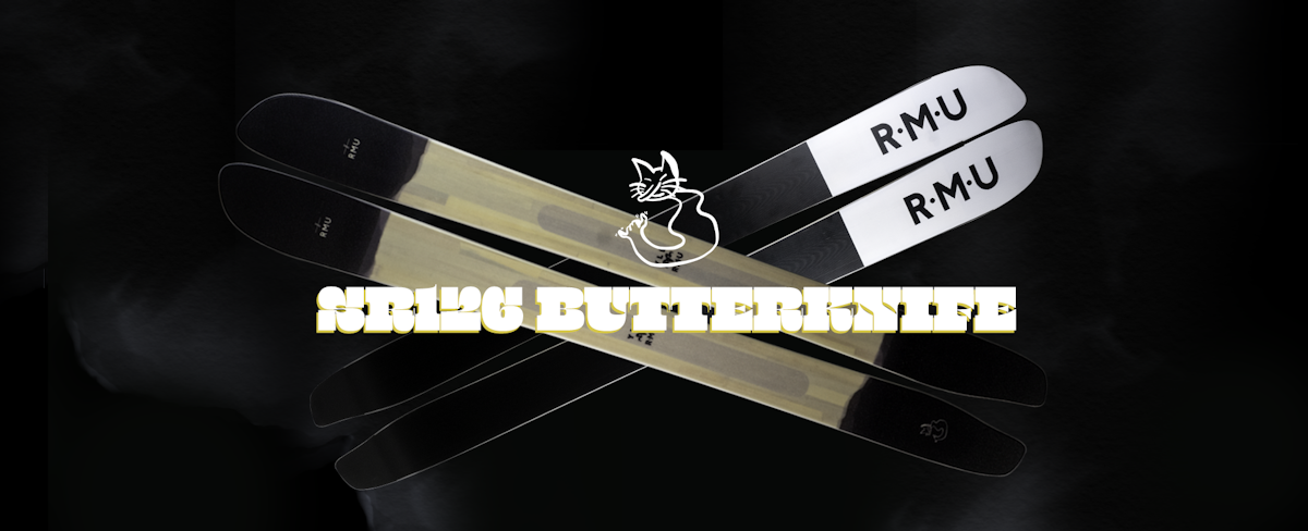 RMU unveils crazy lookin' asymmetrical pow ski made in