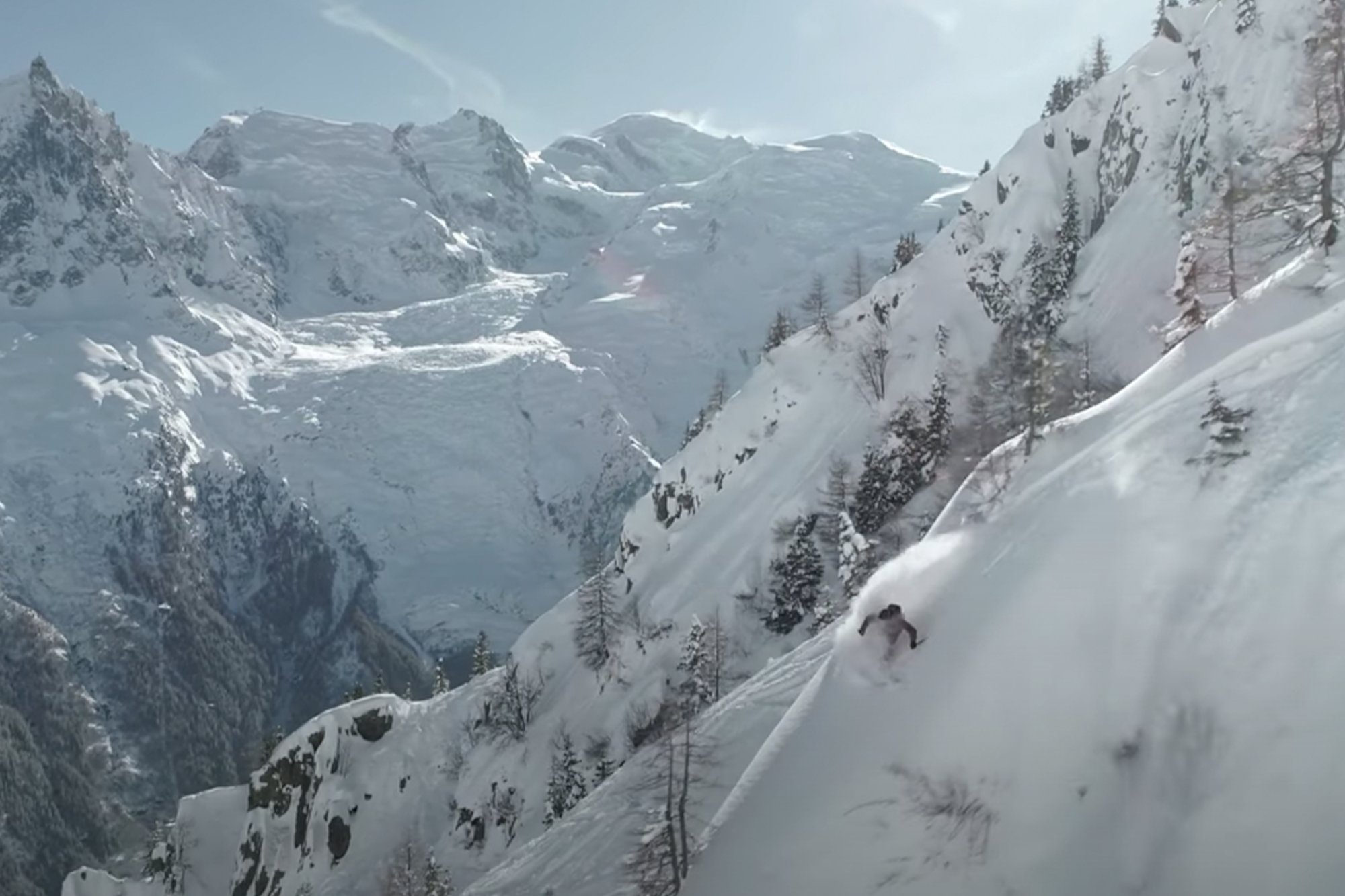 Chamonix's biggest lines, as painted by Tof Henry