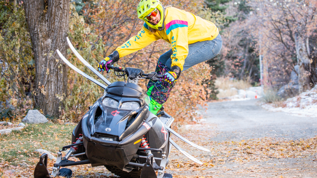 Sled skiing for n00bs