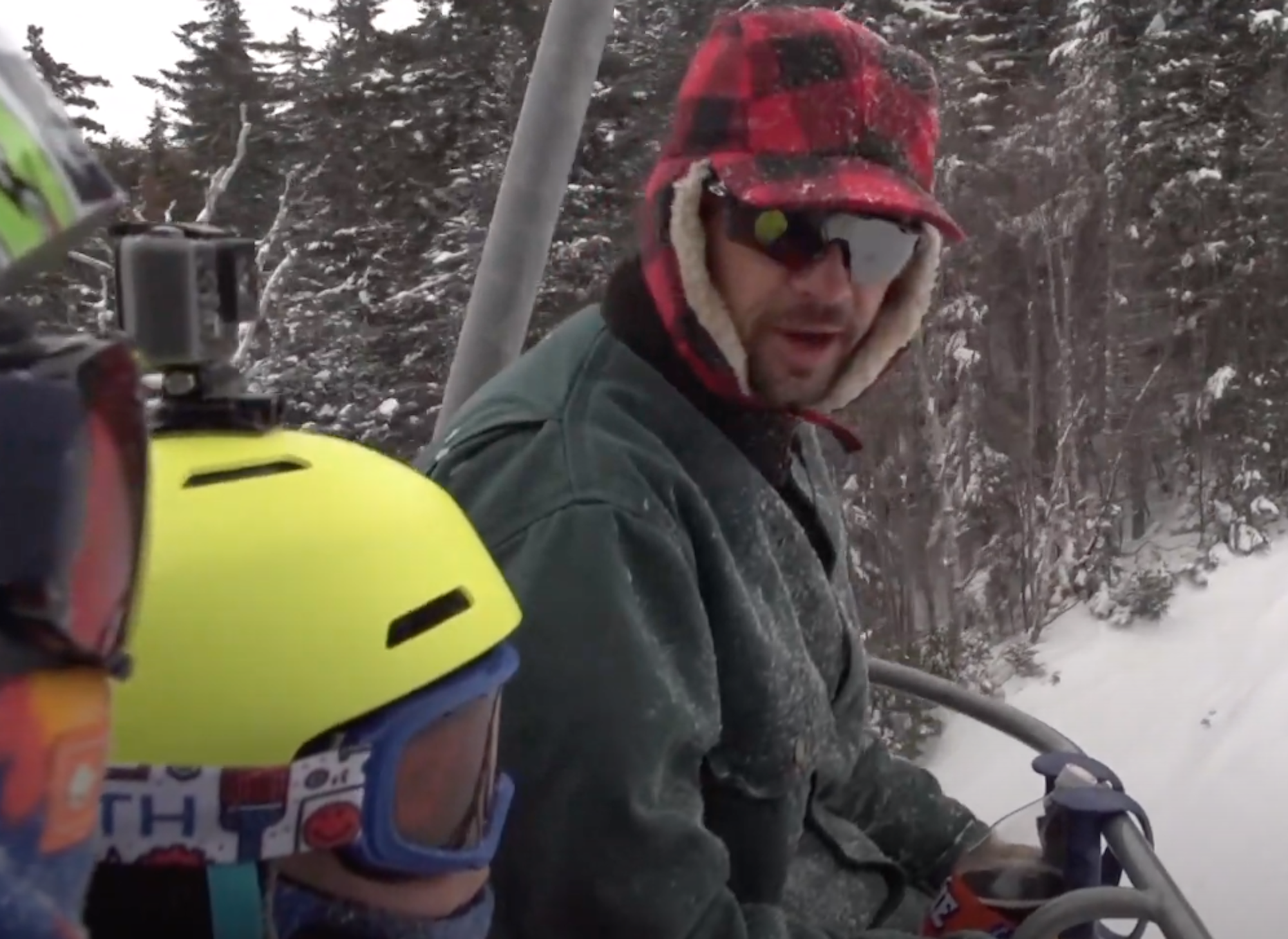 Take a lift ride with Donny, everyone's favorite New Englander