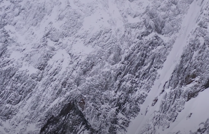 One drone, two controllers: Filming the Sunny Day Chute in Norway