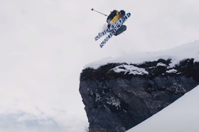 Finding big-mountain lines and wind buff in Mürren