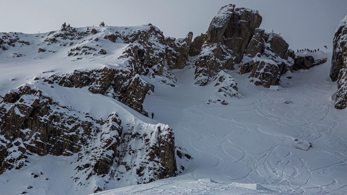 Top athletes find the edge of progression at the third-annual Kings and Queens of Corbet's competition in Jackson Hole