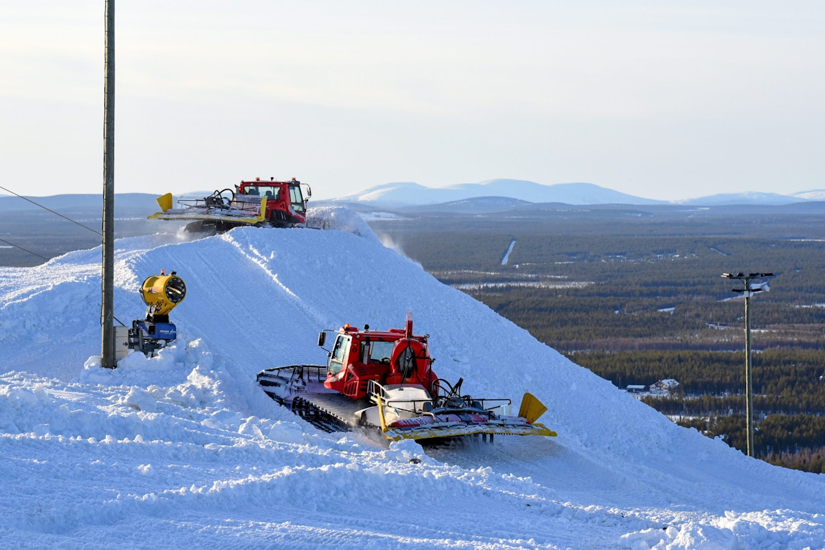 This ski resort in Finland is saving snow for next season