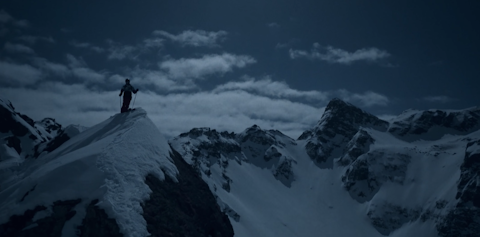 Must-watch: Night skiing under a full moon in Austria