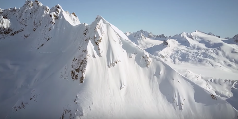 [WATCH] One jam-packed minute of steep skiing in Alaska