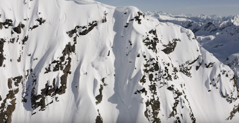 Sam Kuch skis one epic run during final film session for "Return to Send'er"