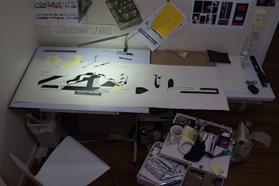 The artwork behind the 2021 Line Tom Wallisch Pro & Chronic skis