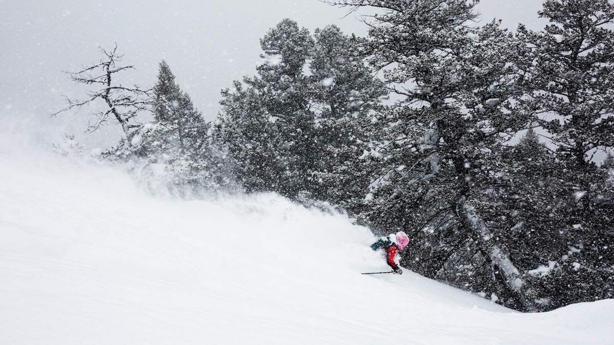 FREESKIER and Fischer Skis enjoy deep Teton powder during Ranger Days in Jackson Hole