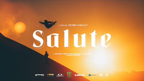 Henrik Harlaut drops trailer for two-year film project, "Salute"