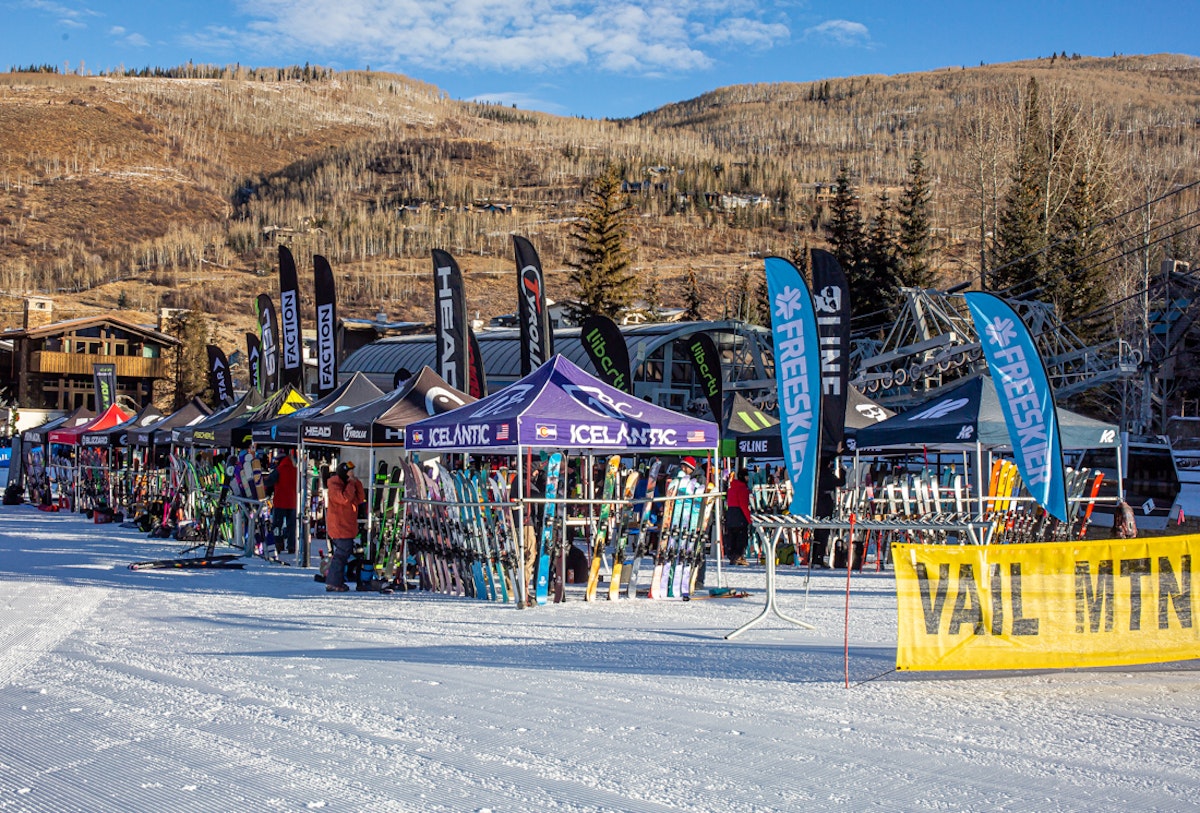 The first stop of FREESKIER's inaugural Buyer's Guide Live Demo Tour at Vail was a smashing success