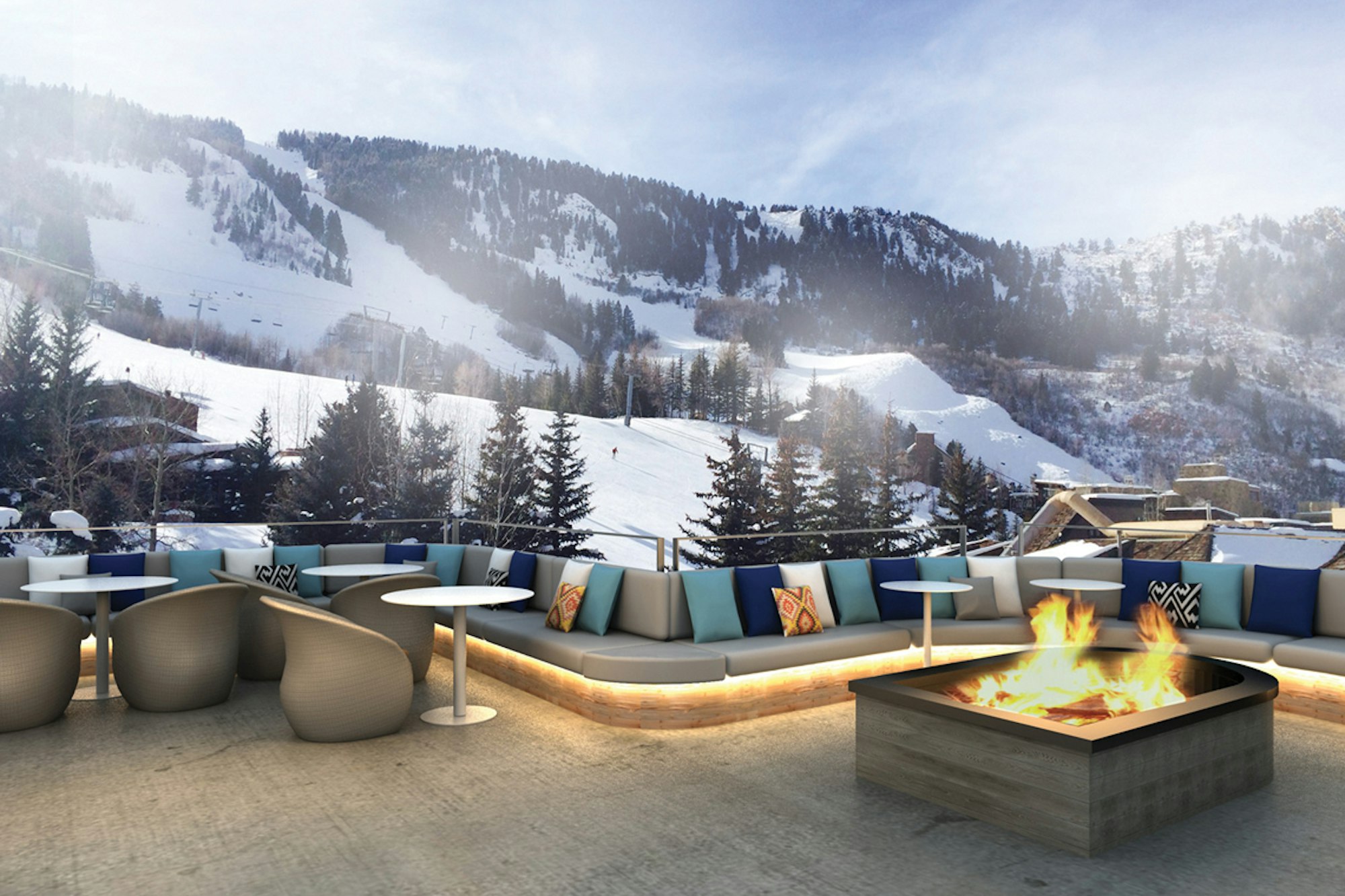 Putting out the vibe: The brand-new W Aspen is everything après ski dreams are made of