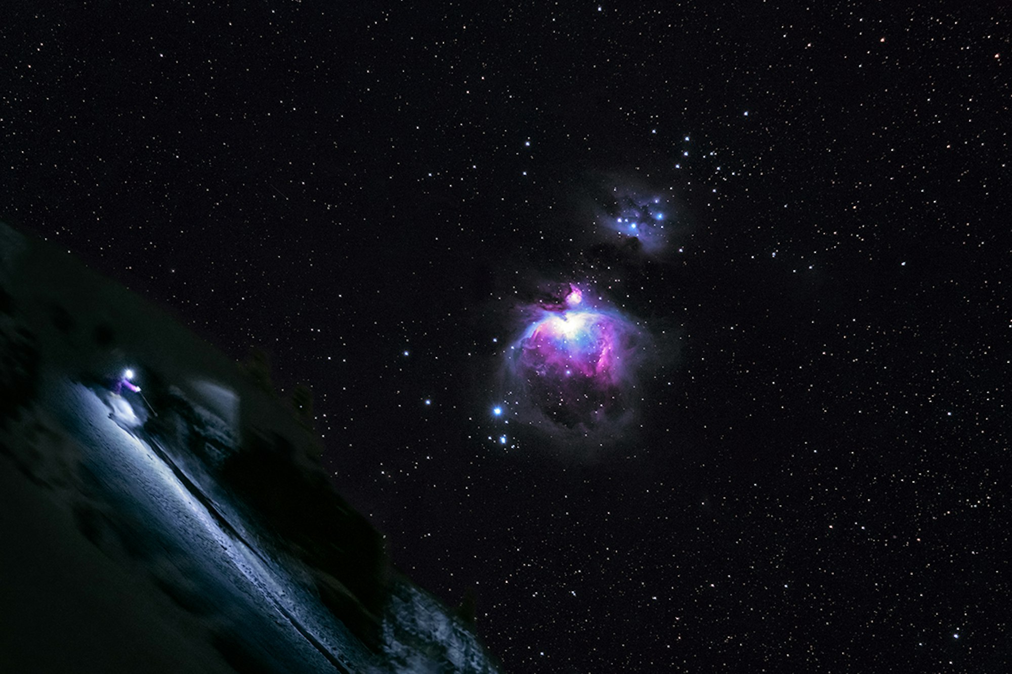 Photographer Reuben Krabbe releases trailer for celestial ski film, "Nebula"