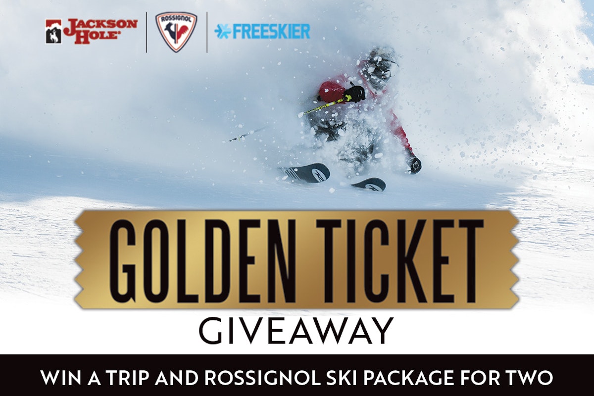 Golden Ticket Giveaway: Win a three-day, four-night trip to ski at Jackson Hole Mountain Resort