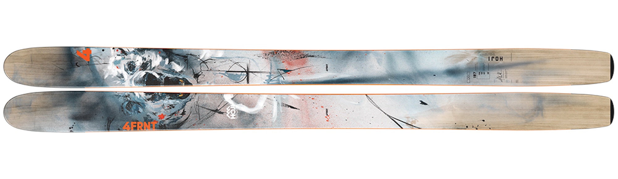 4FRNT Hoji best backcountry skis