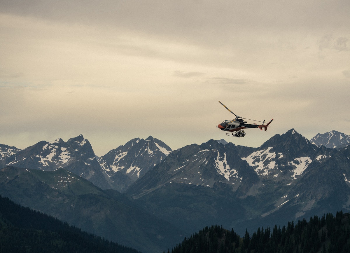 Trading snow for dirt: The rise of heli-biking in North America