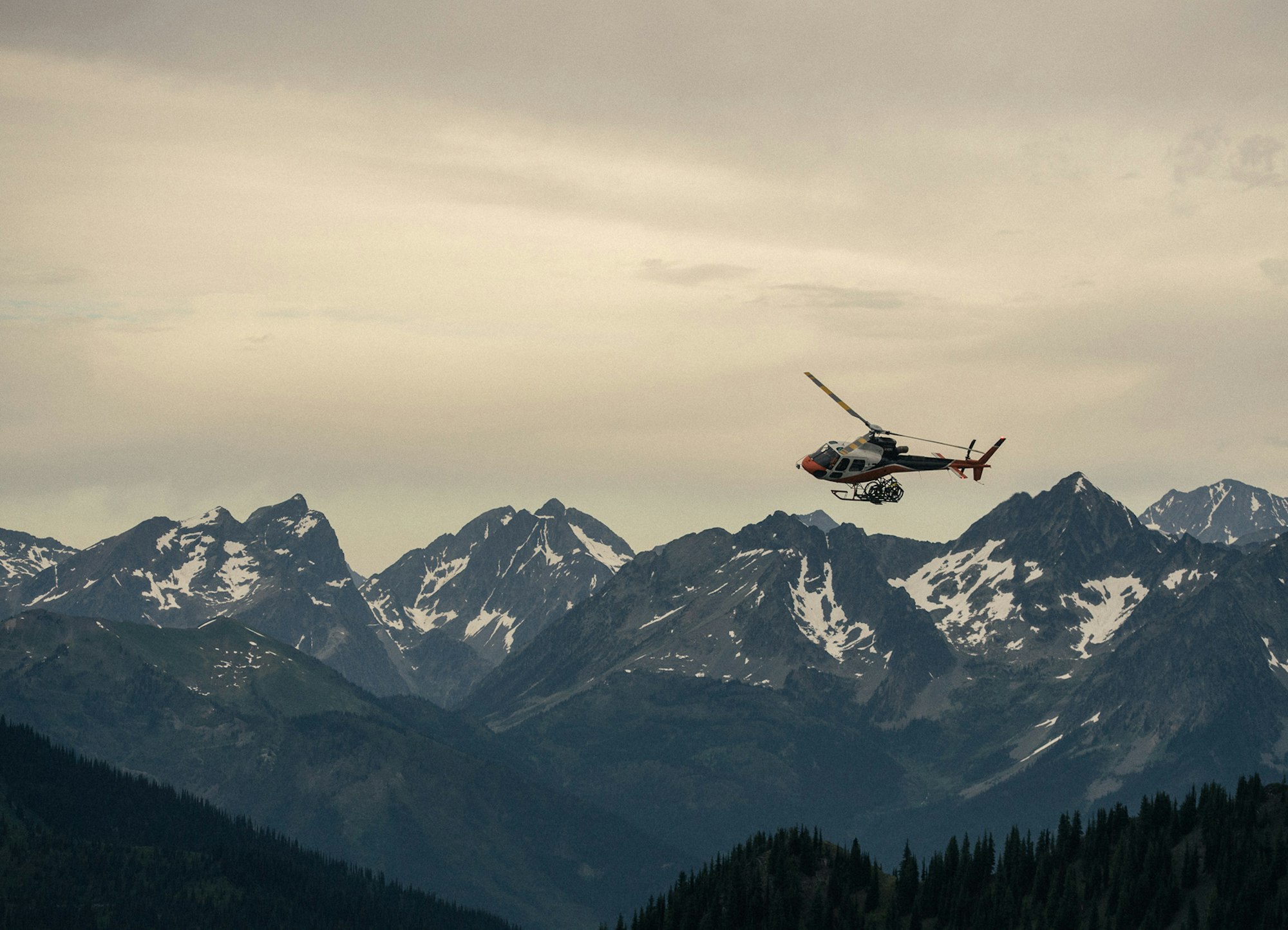 Trading snow for dirt: The rise of heli-biking in North America