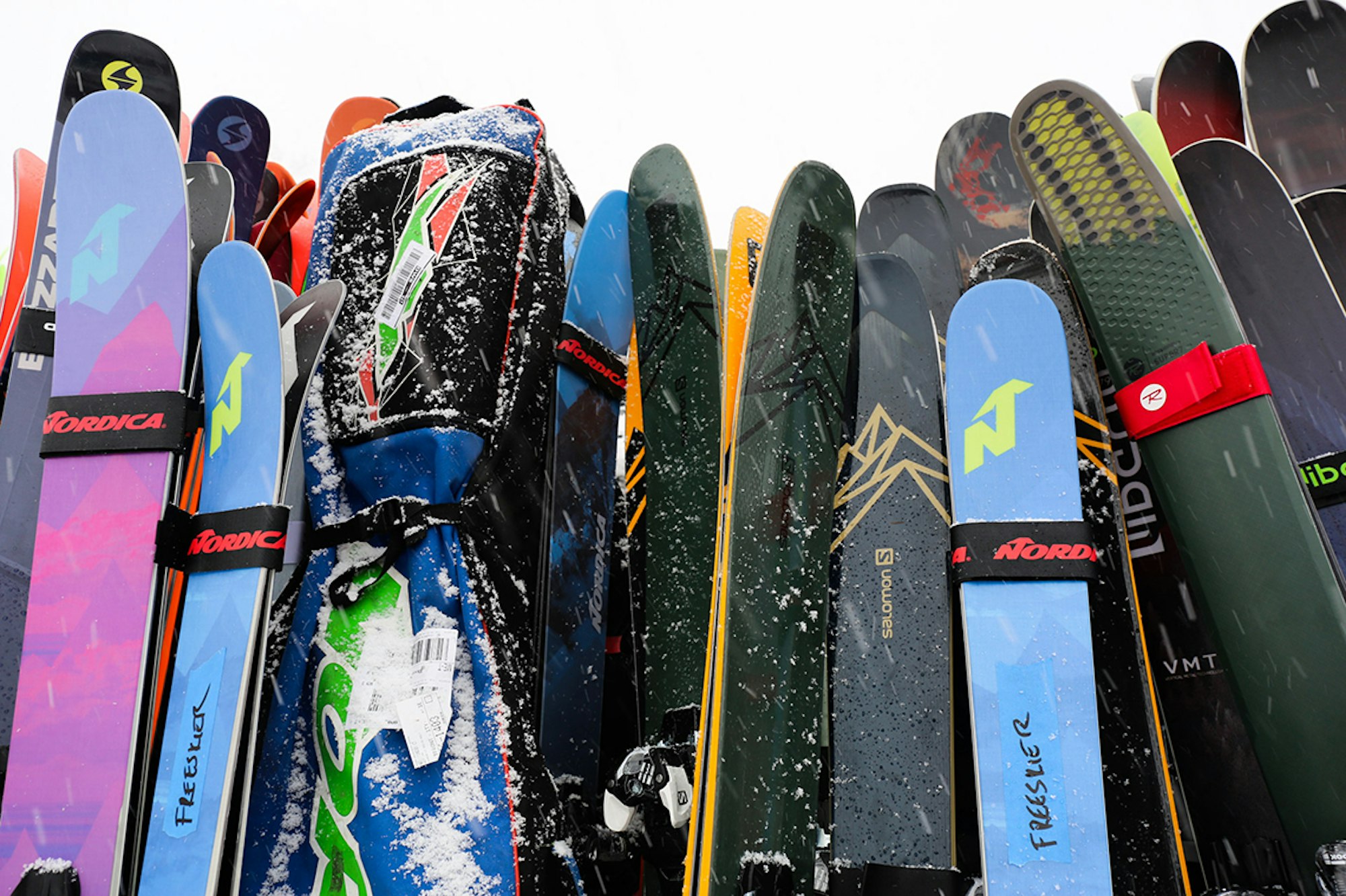 The 17th Annual FREESKIER Ski Test is underway in Aspen, Colorado