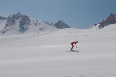 [Must Watch] Quentin Ladame is the world's fastest switch skier